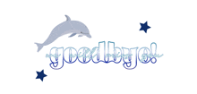 Blue Dolphin GIF - Blue Dolphin Goodbye GIFs