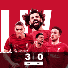 Liverpool F.C. (3) Vs. Aston Villa F.C. (0) Post Game GIF - Soccer Epl English Premier League GIFs