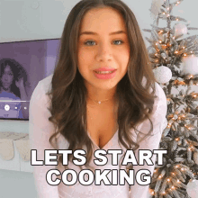 Lets Start Cooking Fernanda Ramirez GIF - Lets Start Cooking Fernanda Ramirez Lets Make Food GIFs