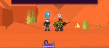 a screenshot of a video game shows a character with a shield that says defenders to