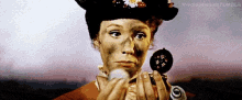 Mary Poppins Makeup GIF - Mary Poppins Makeup GIFs