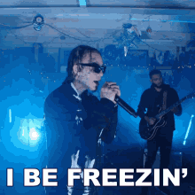 I Be Freezin Lil Skies GIF - I Be Freezin Lil Skies Ice Water Song GIFs