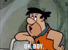 Fred Flintstone The Flintstones GIF - Fred Flintstone The Flintstones Oh Boy GIFs