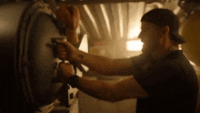Submarine Trying To Force The Door GIF - Submarine Trying To Force The Door Jason Hayes GIFs