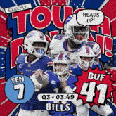 Buffalo Bills (41) Vs. Tennessee Titans (7) Third Quarter GIF - Nfl National Football League Football League GIFs