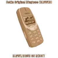 a nokia original ringtone is slowed and slowly playing on reddit