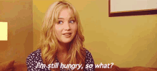 I'M Still Hungry, So What? GIF
