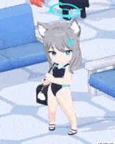 Swimsuit Shiroko Blue Archive GIF - Swimsuit Shiroko Blue Archive GIFs