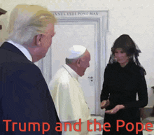 Trump Pope GIF