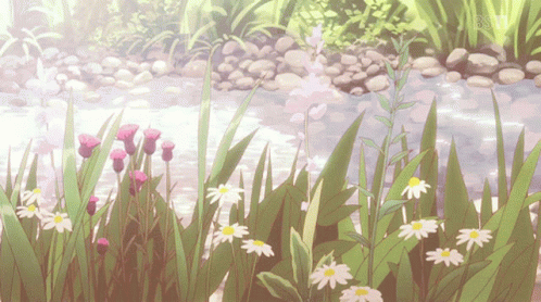 anime nature gif tumblr