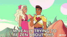 Im Really Trying To Be Zen About This Perfuma GIF - Im Really Trying To Be Zen About This Perfuma She Ra And The Princesses Of Power GIFs