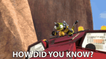 How Did You Know Revvit GIF - How Did You Know Revvit Dinotrux GIFs