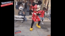 Y GIF - Minnie Mouse Mascot Dancing GIFs