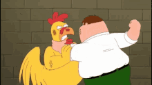Peter Griffin Peter Vs Chicken GIF