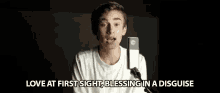 Love At First Sight Blessing In A Disguise GIF - Love At First Sight Blessing In A Disguise Last Summer Song GIFs