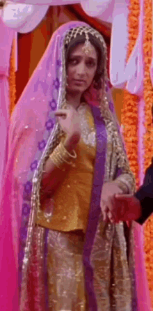 Bollywood Lady Getup Bollywood Crossdressing GIF