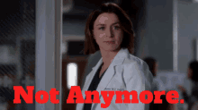 Greys Anatomy Amelia Shepherd GIF - Greys Anatomy Amelia Shepherd Not Anymore GIFs