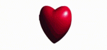 two cartoon characters are sitting in a heart shaped frame .