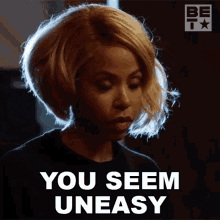 You Seem Uneasy Sasha GIF - You Seem Uneasy Sasha The Family Business GIFs
