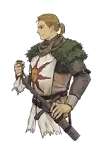 a drawing of a man with a sun on his chest