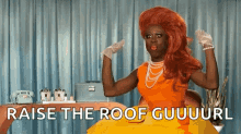 Bob The Drag Queen Raise The Roof GIF - Bob The Drag Queen Raise The Roof Rpdr GIFs