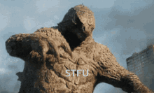 Stfu Kaiju GIF - Stfu Kaiju Godzilla GIFs