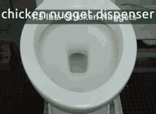 Chicken Nuggets Flushed GIF - Chicken Nuggets Flushed Flush GIFs