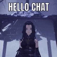 Nan Yin Hello Chat GIF - Nan Yin Hello Chat Entering Chat GIFs