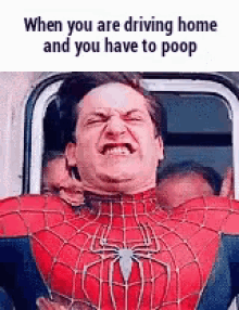 Spiderman Poop GIF - Spiderman Poop Train GIFs