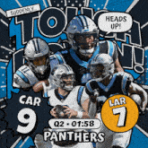 Los Angeles Rams (7) Vs. Carolina Panthers (9) Second Quarter GIF - Nfl National Football League Football League GIFs