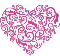 Leaves And Petals Heart Heart Sticker - Leaves And Petals Heart Heart Joypixels Stickers