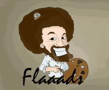 Flaaads Bob Ross GIF - Flaaads Bob Ross Painting GIFs