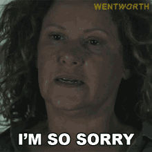 Im So Sorry Rita Connors GIF - Im So Sorry Rita Connors Wentworth GIFs