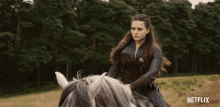 Riding A Horse Katherine Langford GIF - Riding A Horse Katherine Langford Cursed GIFs