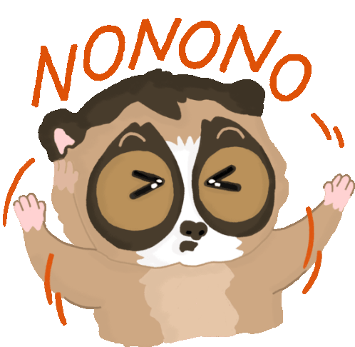 Fed Up Laurence Says No No No In English Sticker - Super Mega Manic Slow Laurence Owl No No No Stickers