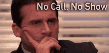 No Call No Show The Office GIF - No Call No Show The Office GIFs