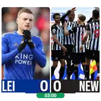 a king power soccer player and a newcastle united team