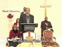 You Crazy GIF - Preacher Whats Wrong With You GIFs