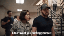I Don'T Want You Hurting Yourself Seal Team GIF - I Don'T Want You Hurting Yourself Seal Team Savis GIFs