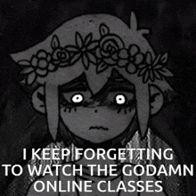Omori I Forget GIF - Omori I Forget Online Classes GIFs