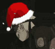 Naruto Christmas GIF - Naruto Christmas Christmas Hat GIFs