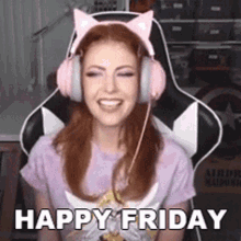Happy Friday Maid Of Might GIF - Happy Friday Maid Of Might Jessica GIFs