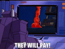 Transformers Shockwave GIF - Transformers Shockwave They Will Pay GIFs
