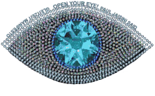 eye double vision diamond stone glow