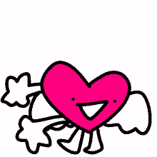 alachi love heart wing look chaby lame