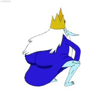 Ice King Adventure Time Sticker