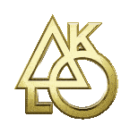 Aklo Aklo360 Sticker - Aklo Aklo360 Gold Stickers