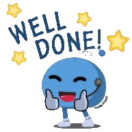 Well Done Tinkle Friend Sticker - Well Done Tinkle Friend Stickers