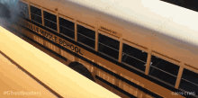 attack ghost hide scared school bus