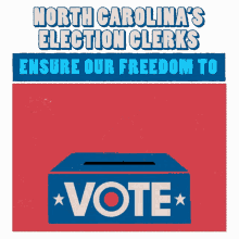 north carolinas election clerks ensure our freedom to vote thank you election clerks thank you thanks thank you volunteers
